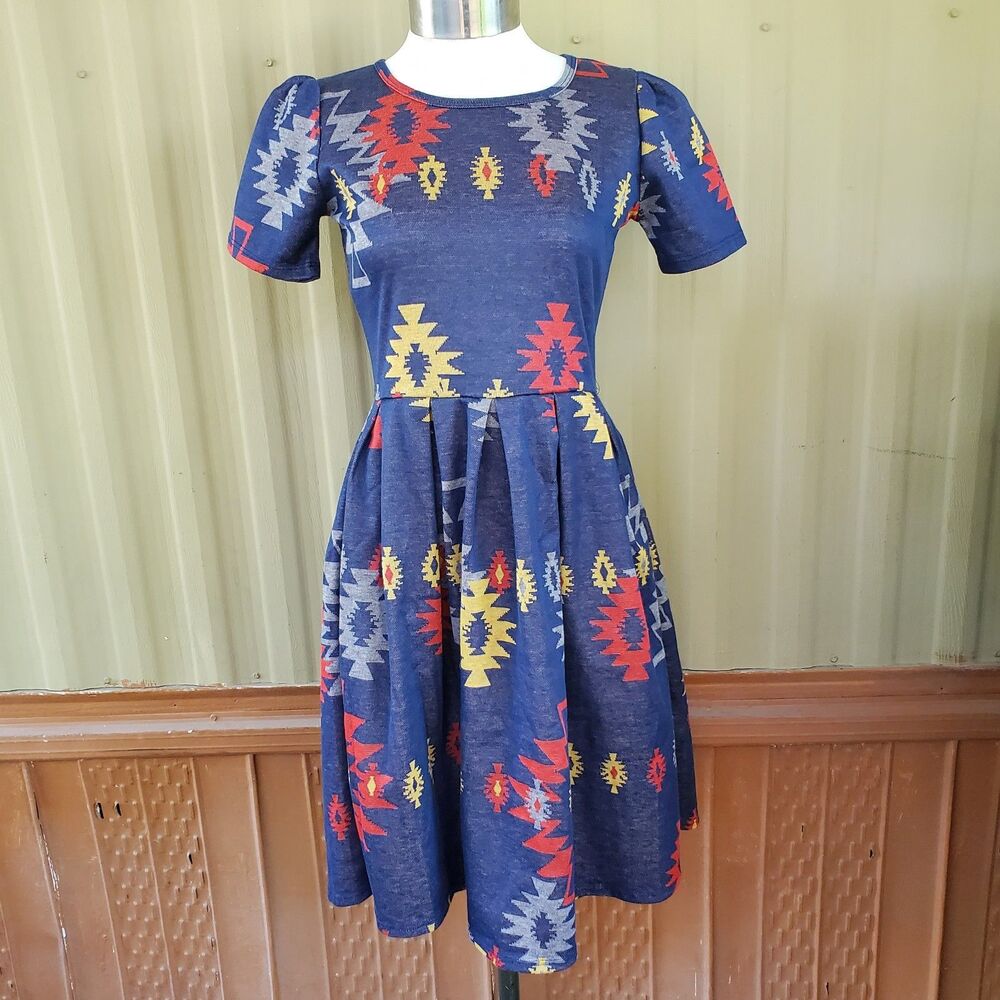 Lularoe Amelia Dress Size Small